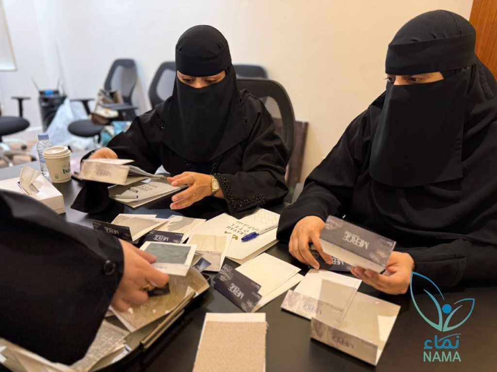 550-1024x767 اختتام دورة فن احتراف الديكور الداخلي