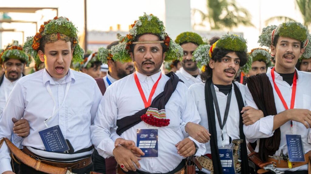 1095-1024x575 الزي الشعبي يثبت حضوره بمهرجان جازان الشتوي2026