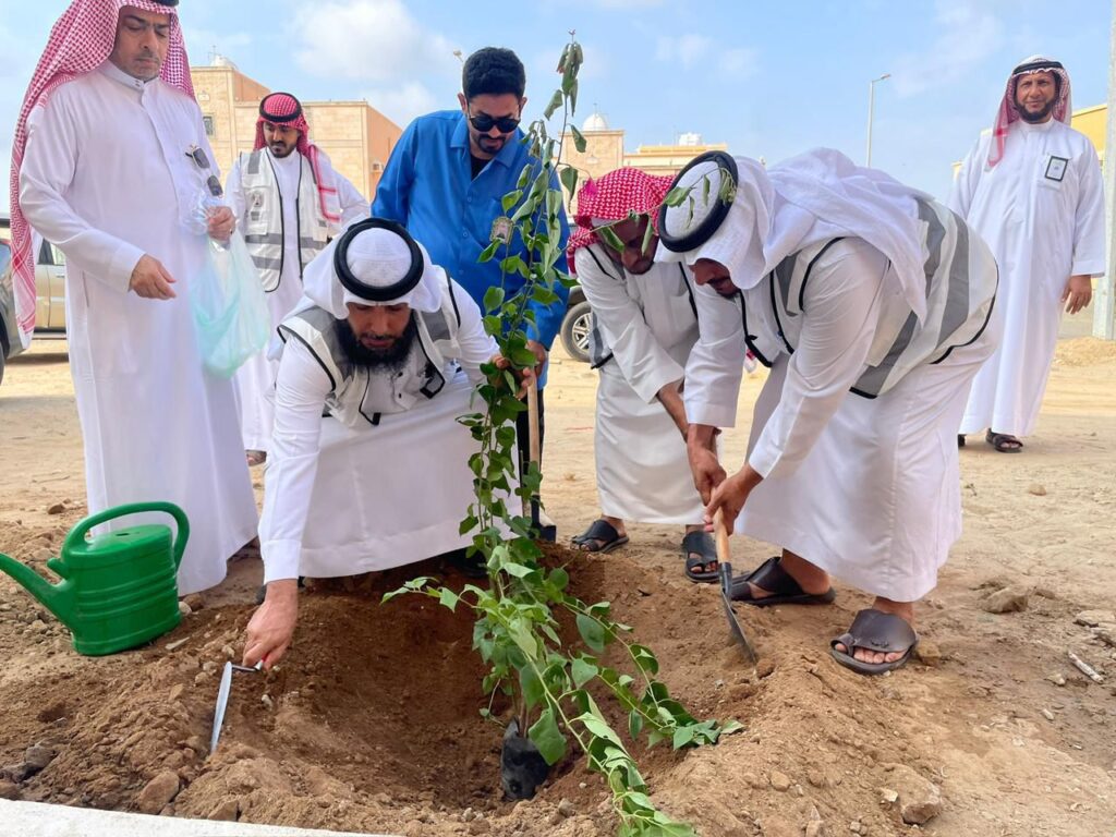 1109-1024x768 الشؤون الإسلامية  تنفذ مبادرة ( غرس وأثر ) بمحافظة أبو عريش