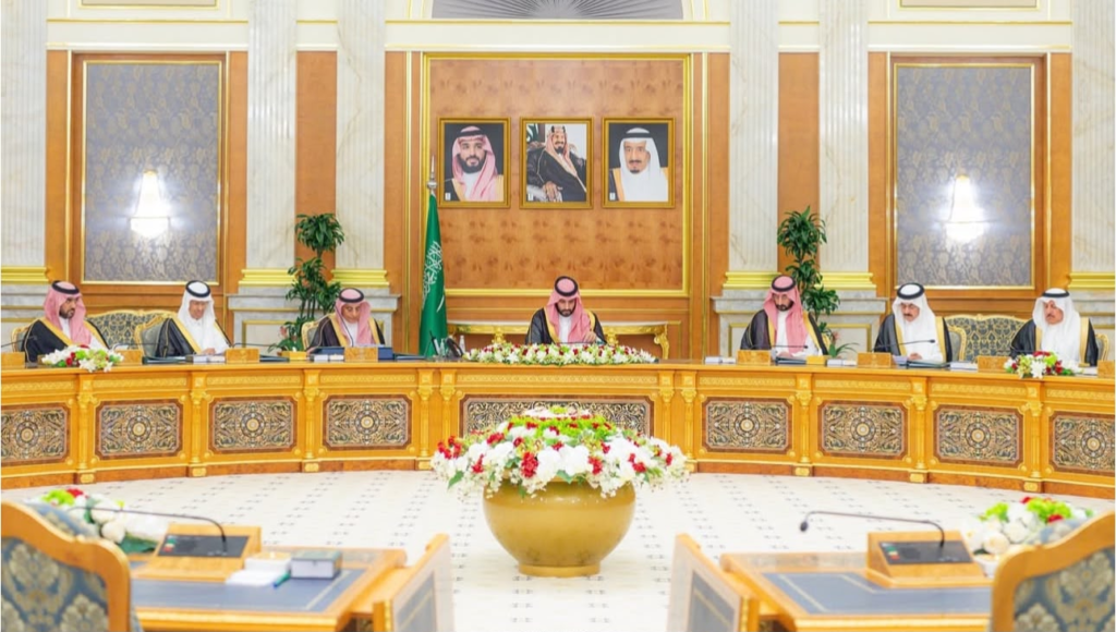 7559-1024x580 ولي العهد يترأس مجلس الوزراء.. ويؤدي السفراء الجدد القسم